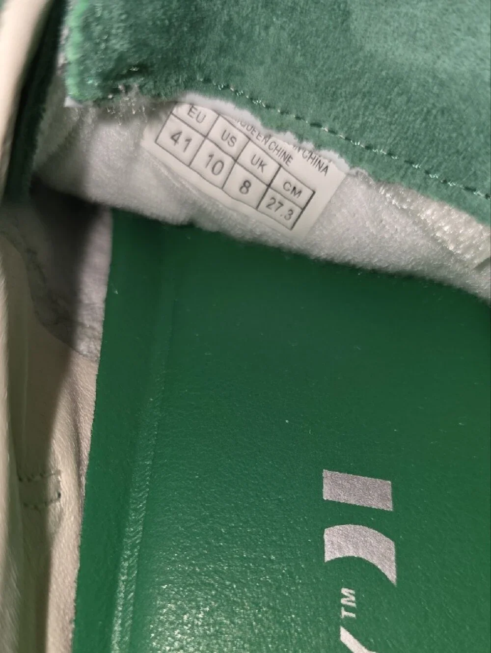 Coolway Green Suede Athletic Sneakers with White Laces and Tan Sole
